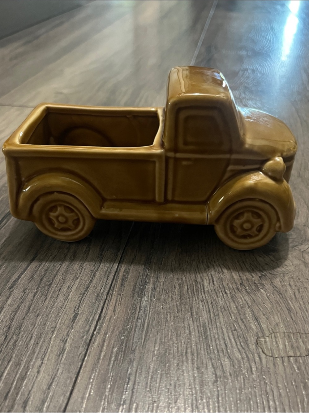 Truck Planter in Mustard